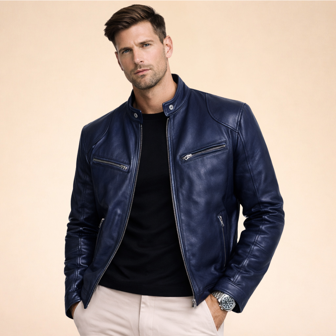 Logan | Stylish Premium Leather Jacket for Men 9