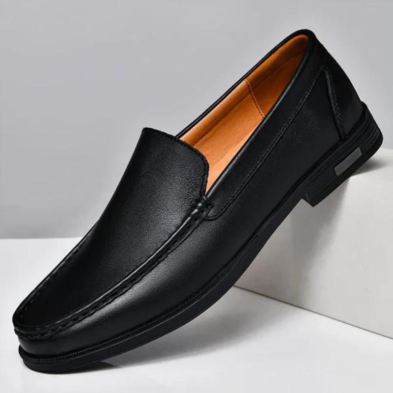 Lorenzo | Italian Style classic leather loafers 10