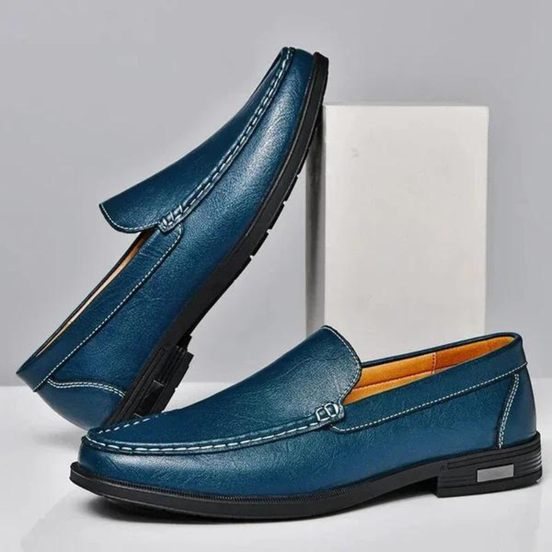 Lorenzo | Italian Style classic leather loafers 2