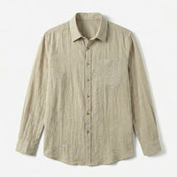 Oliver | Breathable and Lightweight Relaxed-Fit Linen Shirt