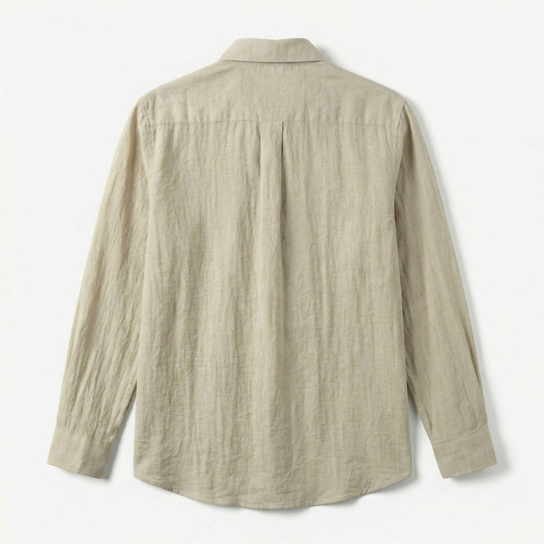 Luca | Relaxed Fit, Breathable Men's Dress Shirt in Premium Linen 1