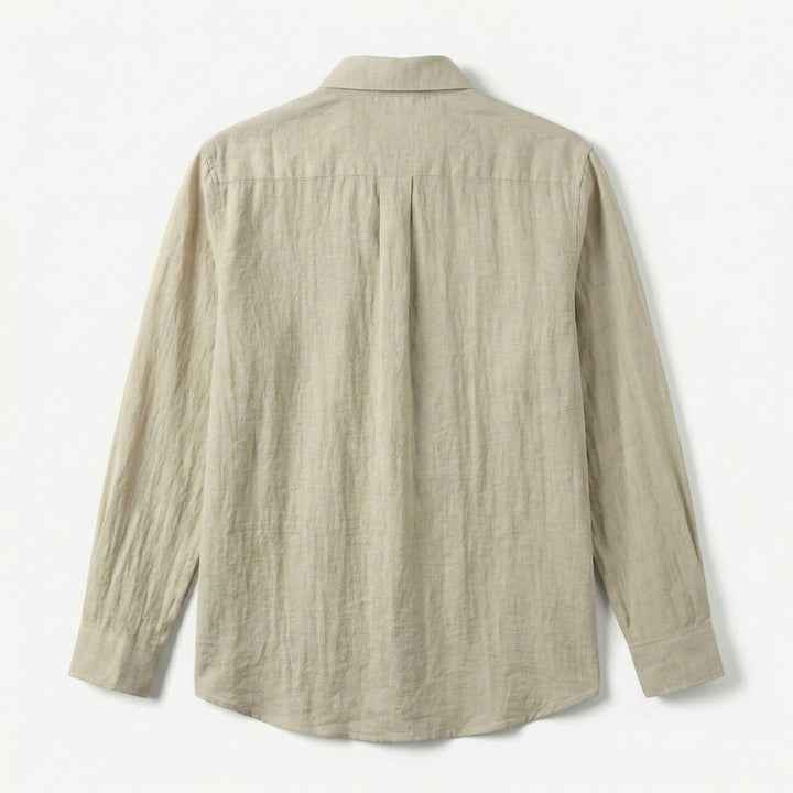 Luca | Relaxed Fit, Breathable Men's Dress Shirt in Premium Linen 1