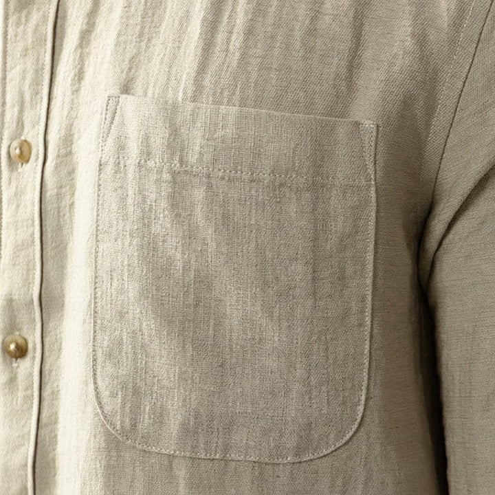 Luca | Relaxed Fit, Breathable Men's Dress Shirt in Premium Linen 2