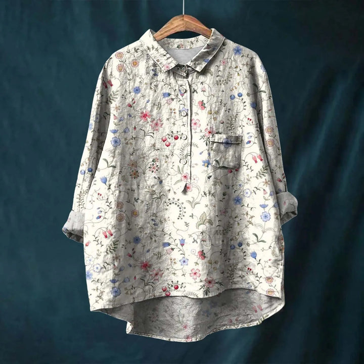 Lucy | Lightweight Fabric Floral Shirt 10