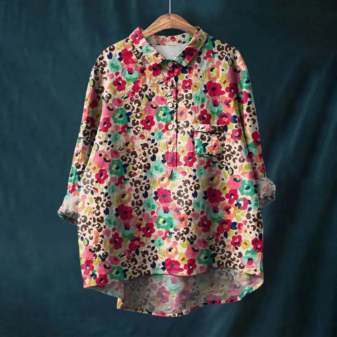 Lucy | Lightweight Fabric Floral Shirt 2