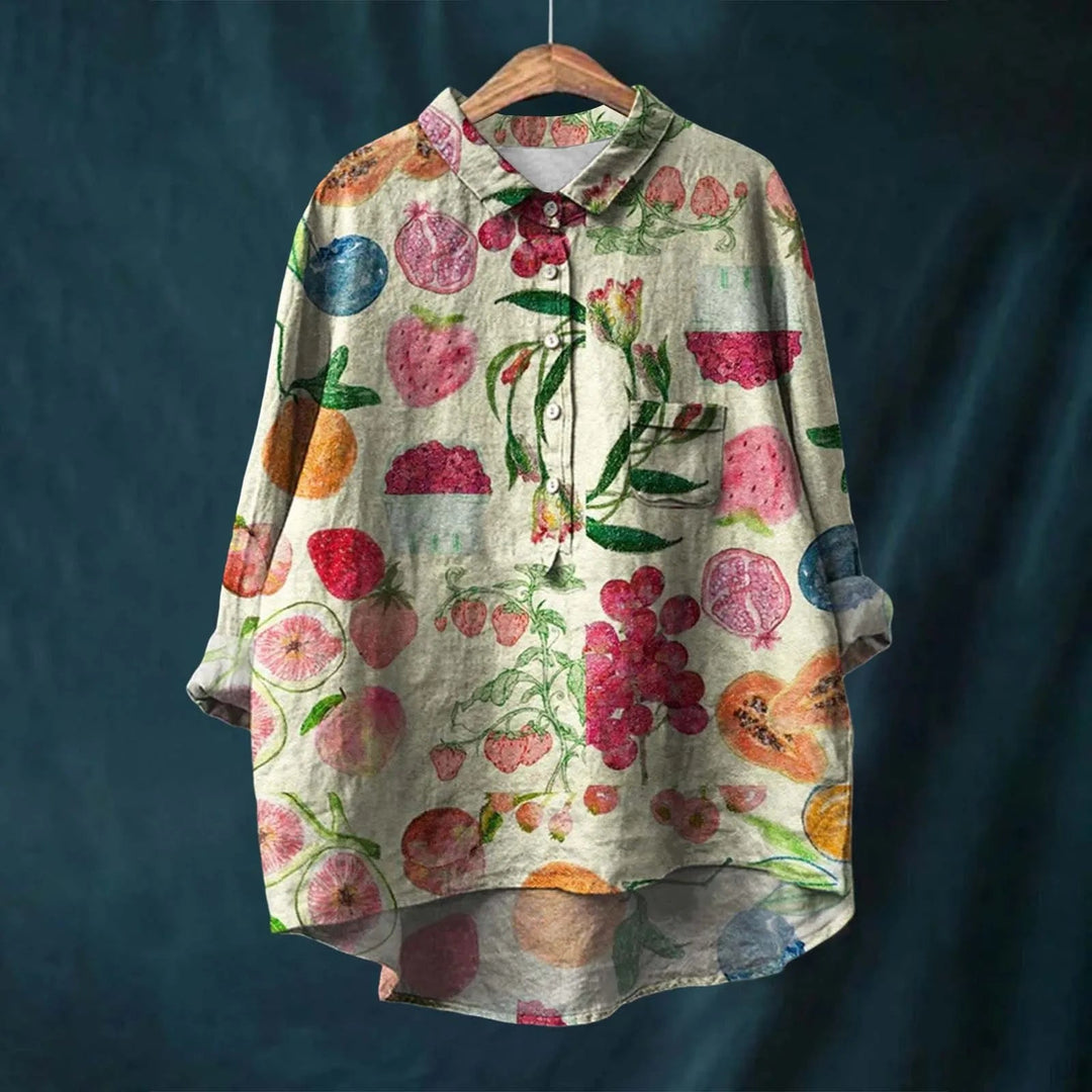 Lucy | Lightweight Fabric Floral Shirt 6