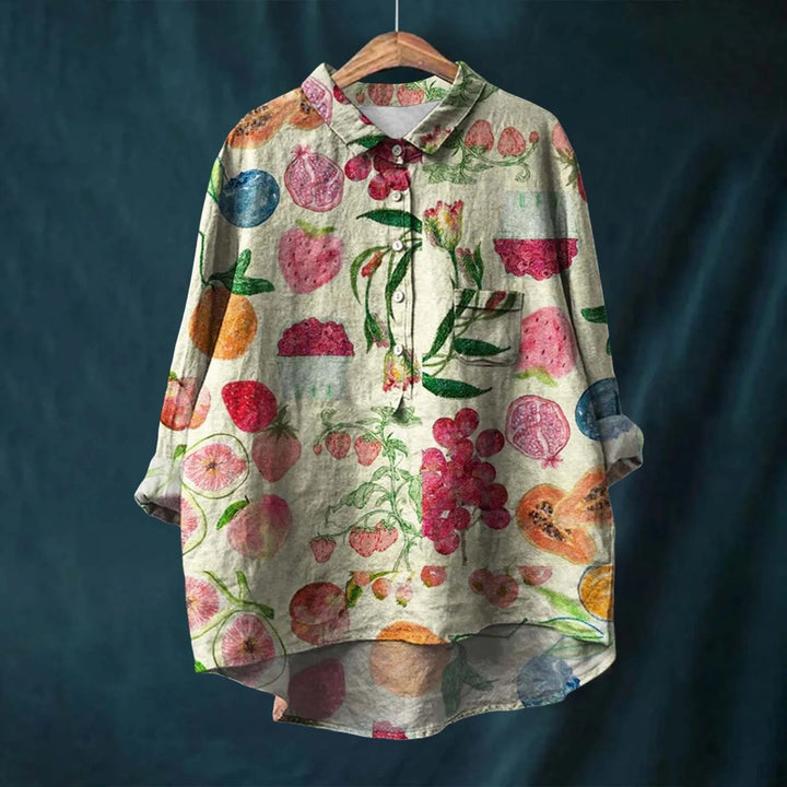 Lucy | Lightweight Fabric Floral Shirt 9