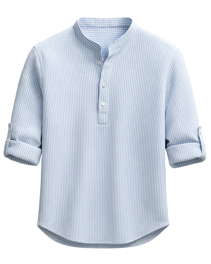 Lukas | Elegant And Structured Long Sleeve Premium Cotton Shirt 1