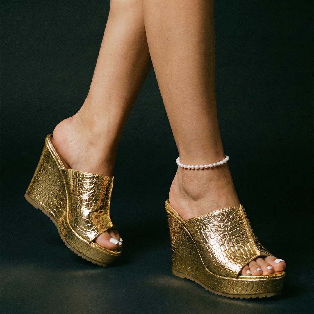 Luna | Elegant And Sophisticated Wedge Sandals 5