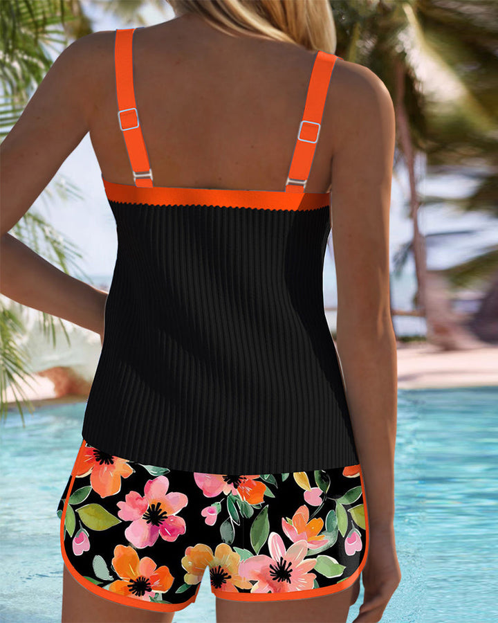 Luna | Elegant & Comfortable Tankini Swimsuit for Women - Flattering Two-Piece Swimwear 1