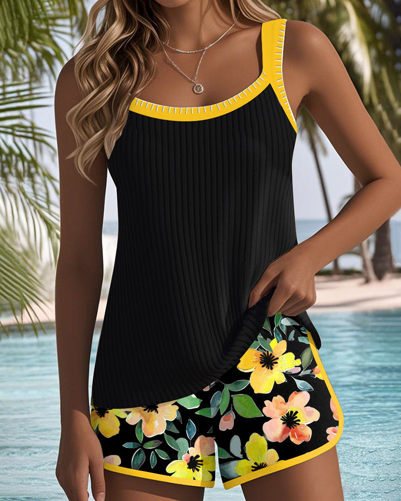 Luna | Elegant & Comfortable Tankini Swimsuit for Women - Flattering Two-Piece Swimwear 6