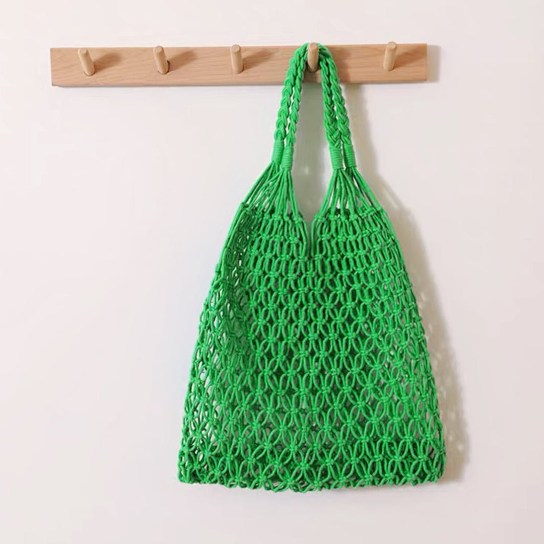 Luna | Handmade Macrame Cotton Tote Bag 4