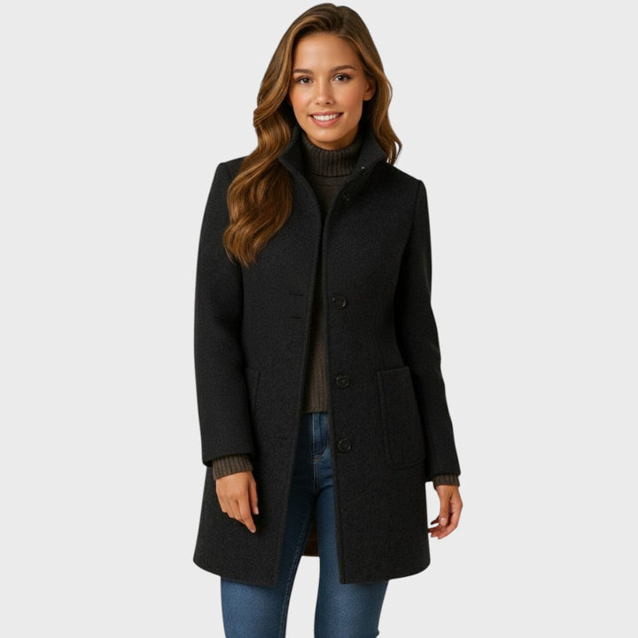Maddison | Elegant, Warm Women’s Wool Trench Coat for Winter 4