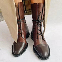 Velyn | Retro-Inspired Leather Boots