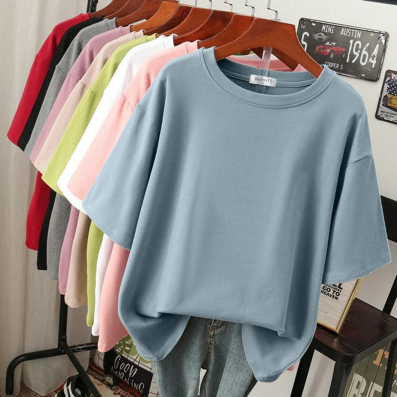 Madison | Oversized T Shirt – Soft Cotton Blend, Casual Fit 10