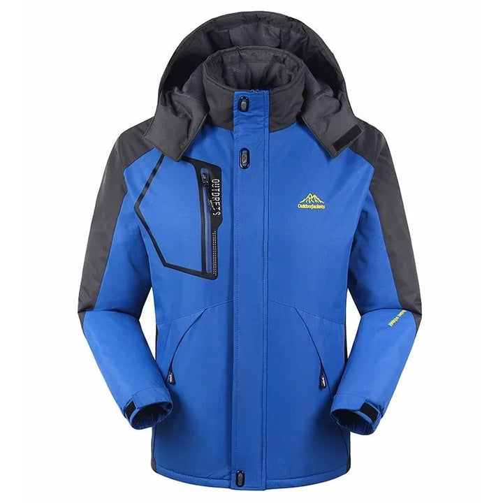 Maik | Water repellent and warm perfect ski jacket with hood 2