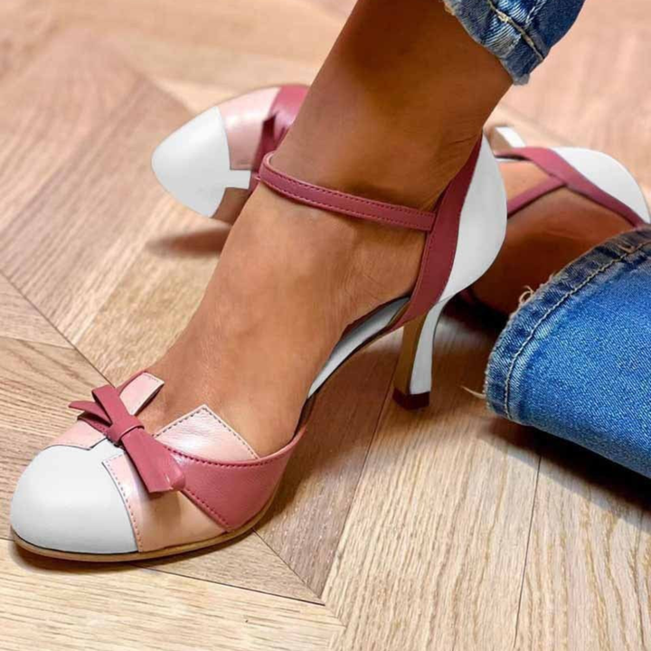 Mara | Comfortable, Vintage-Inspired Orthopedic Sandals for Women with Bow Detail 3
