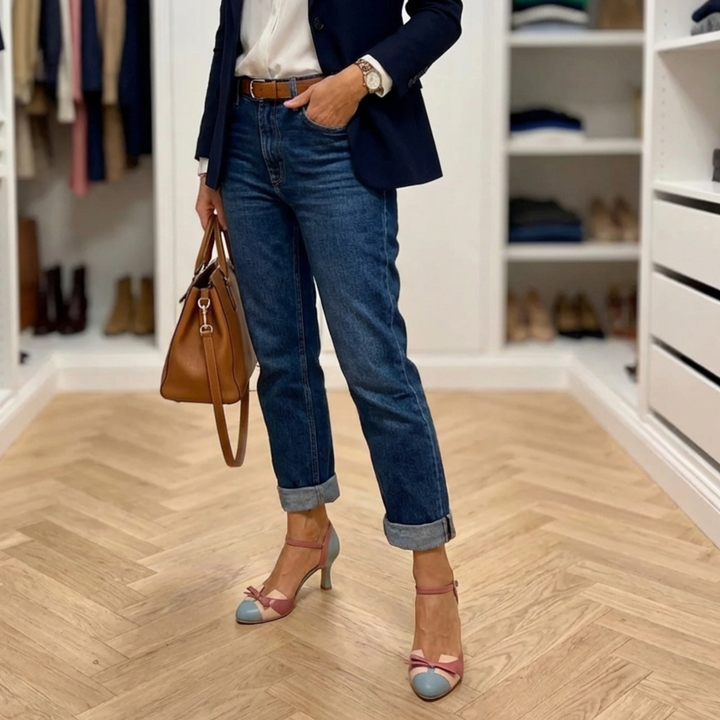 Mara | Comfortable, Vintage-Inspired Orthopedic Sandals for Women with Bow Detail 5