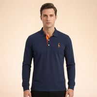 Anthony | Polo Casual a Maniche Lunghe