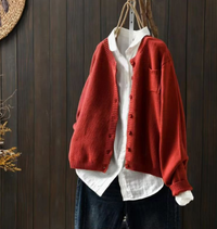 Olivia | Classic And Warm Oversized Cardigan
