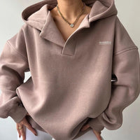 Lunara | Relaxed Oversized Cotton Hoodie