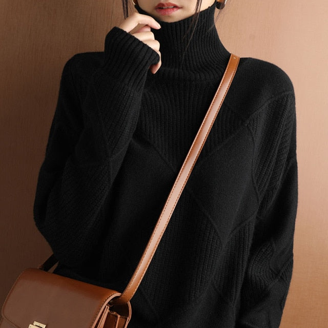 Marina | Cozy turtleneck sweater 1