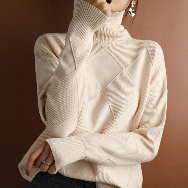 Marina | Cozy turtleneck sweater 2