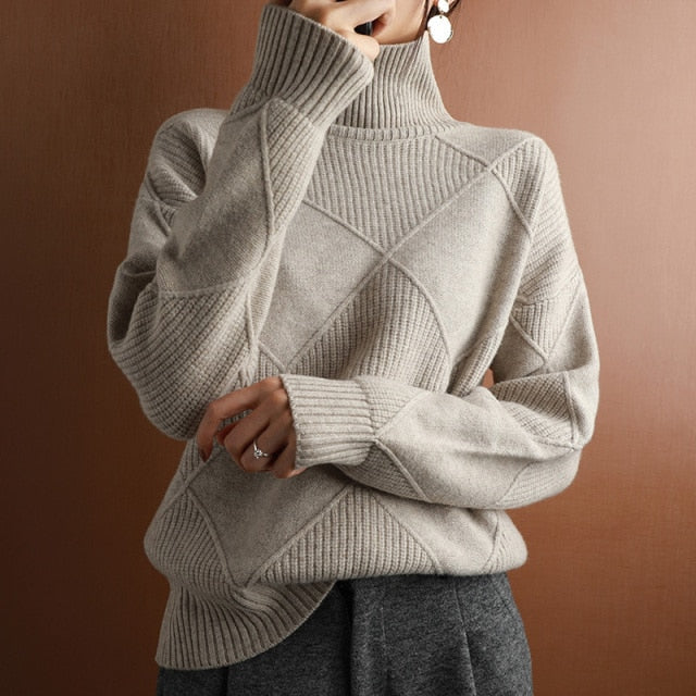 Marina | Cozy turtleneck sweater 4
