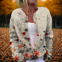 Clara | Warm and Comfortable Vintage Art Cardigan