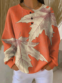 Sophia | Warm Double-Knit Brushed Thermal Sweater