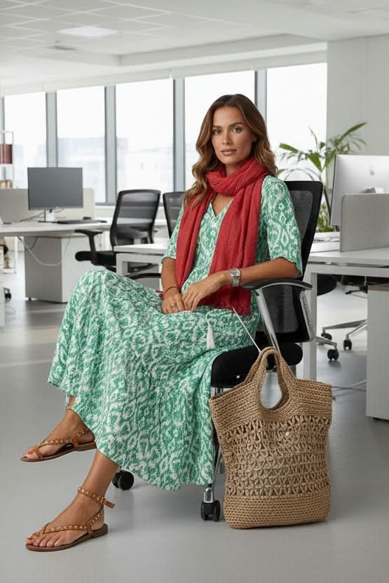 Matilda | Bohemian Floral V-Neck Maxi Dress 2