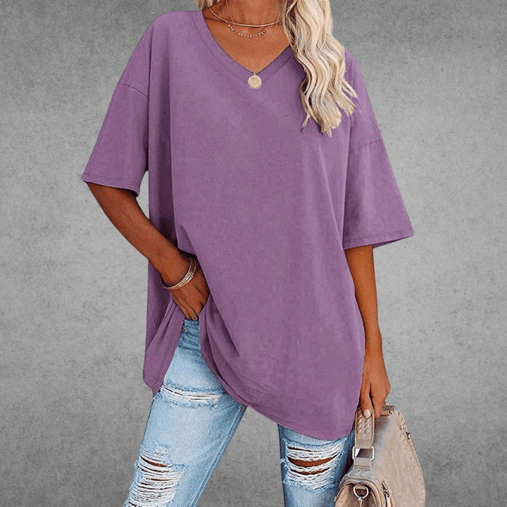 Matilda | Women's Casual V-Neck Short Sleeve 11