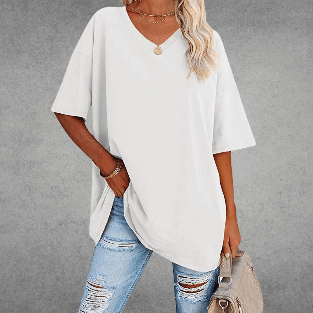 Matilda | Women's Casual V-Neck Short Sleeve 12