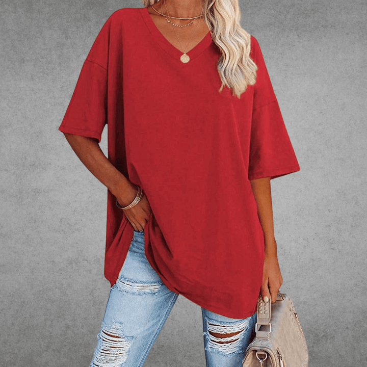 Matilda | Women's Casual V-Neck Short Sleeve 13