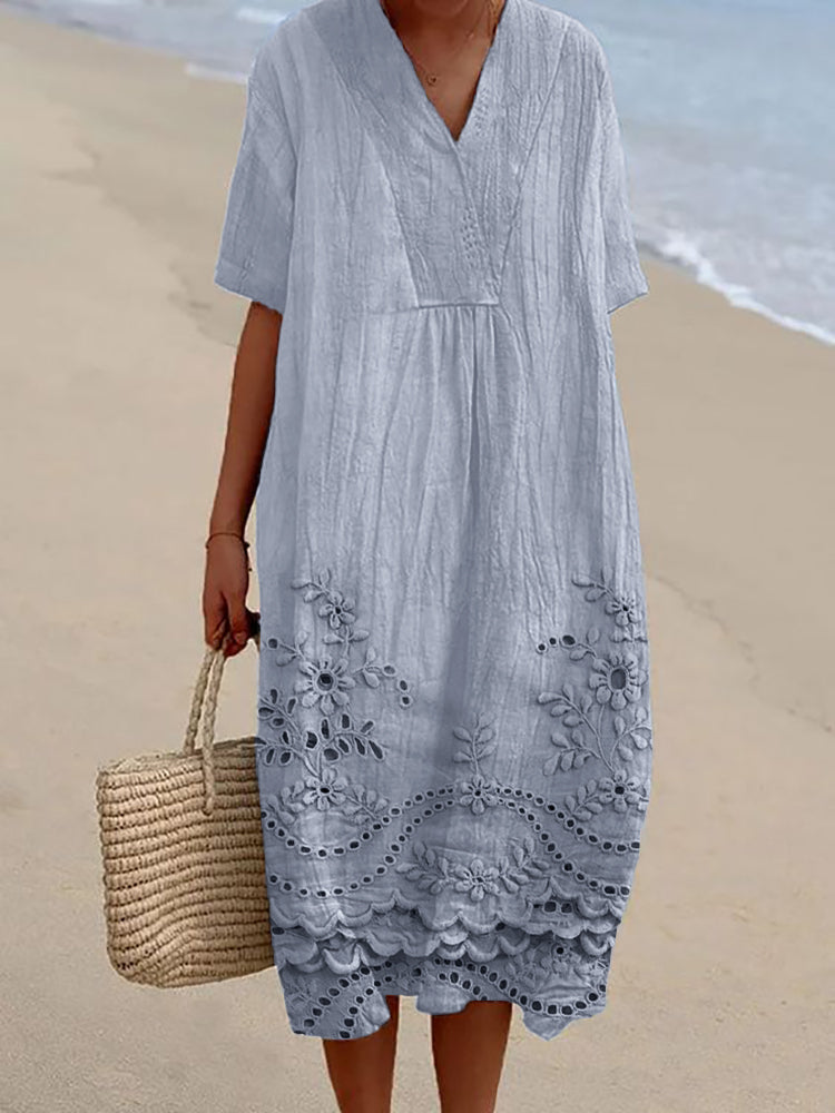 Maya | Women's Summer Printed Midi Dress 1