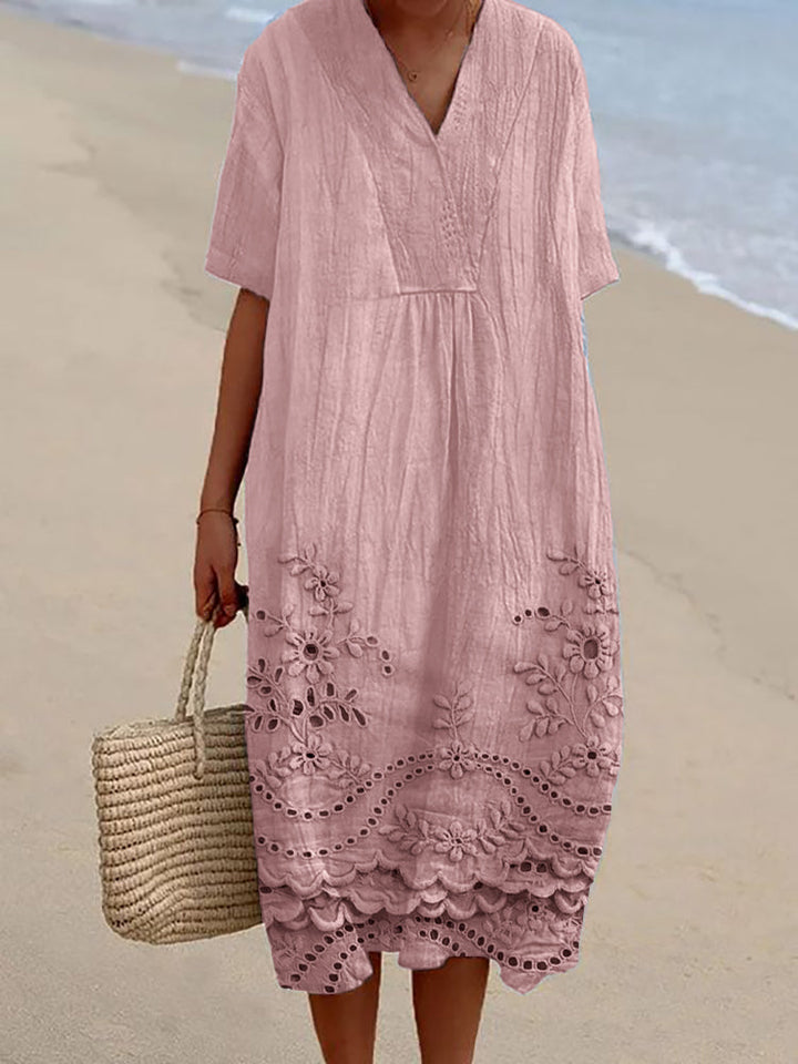Maya | Women's Summer Printed Midi Dress 2