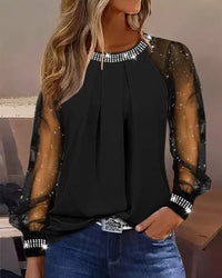 Harper | Top da festa scintillante con paillettes