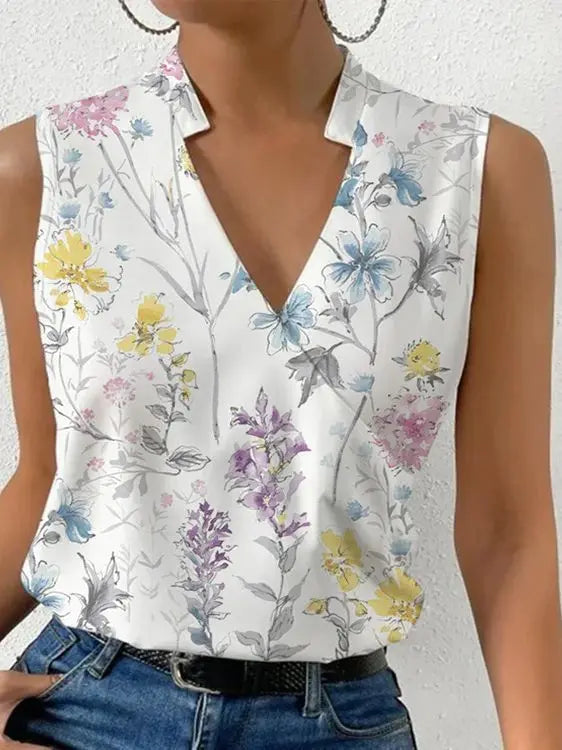 Mia | Elegance and Warm Sleeveless Summer Top 1