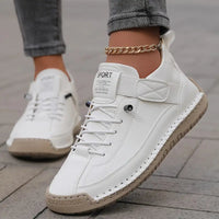 Lyra | Premium Leather Orthopedic Slip On Sneakers