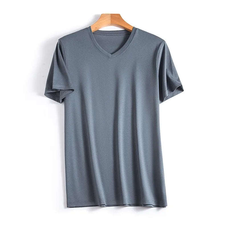 Michael | Silk half sleeve T-shirt 10