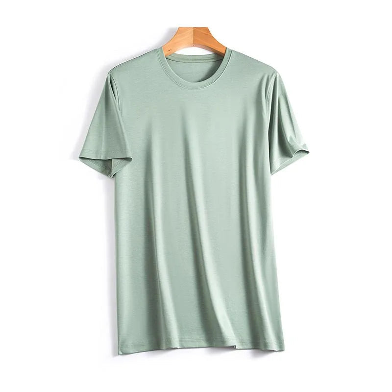 Michael | Silk half sleeve T-shirt 11