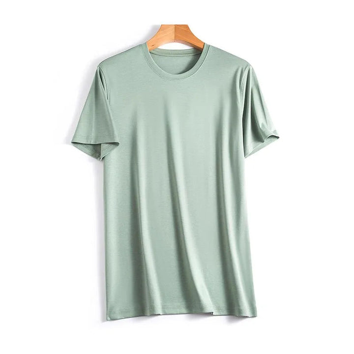 Michael | Silk half sleeve T-shirt 11