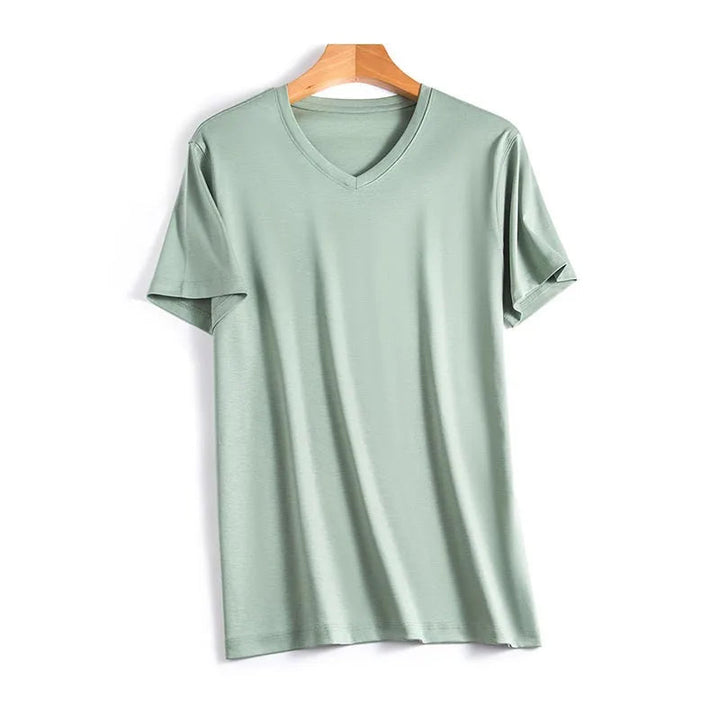 Michael | Silk half sleeve T-shirt 12