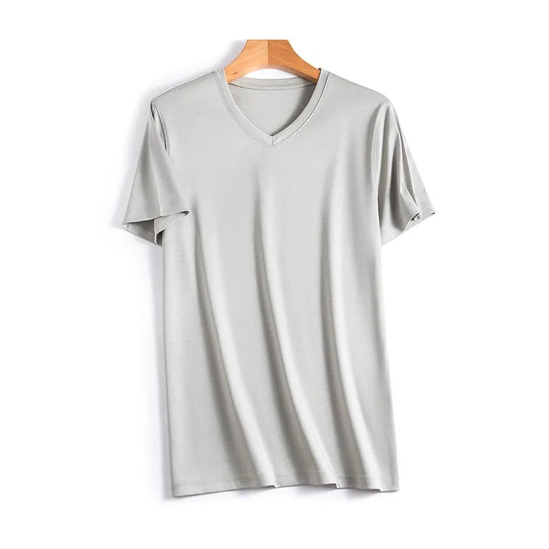 Michael | Silk half sleeve T-shirt 19