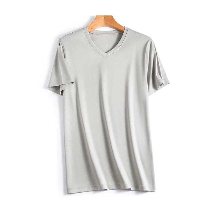 Michael | Silk half sleeve T-shirt 19