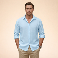 Daniel | Camicia a Maniche Lunghe Senza Tempo ed Elegante
