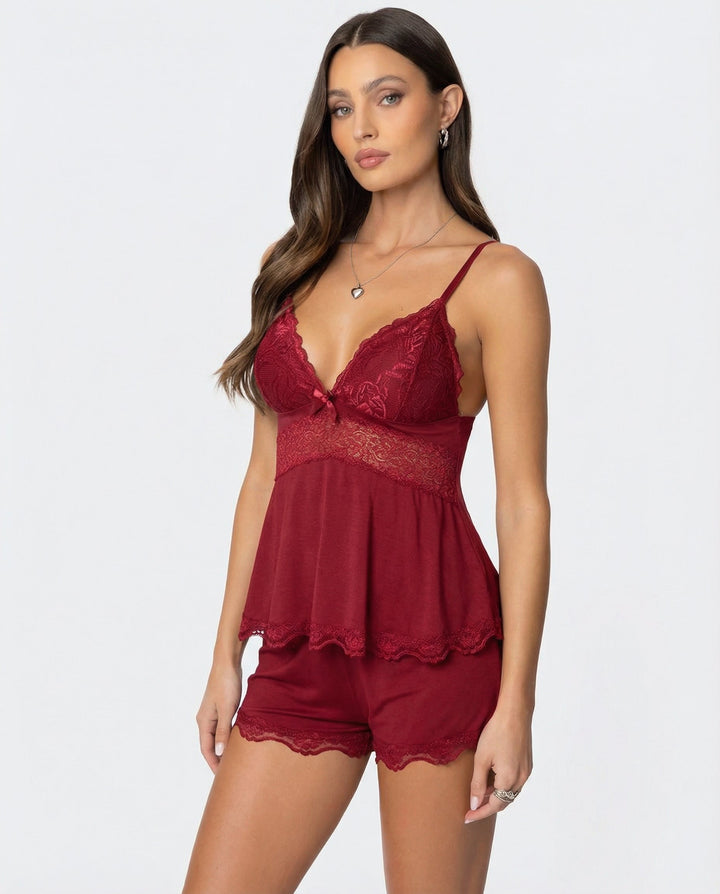 Midnight Kiss | Elegant Lace Set – Soft, Flattering Lace Lingerie Set 5