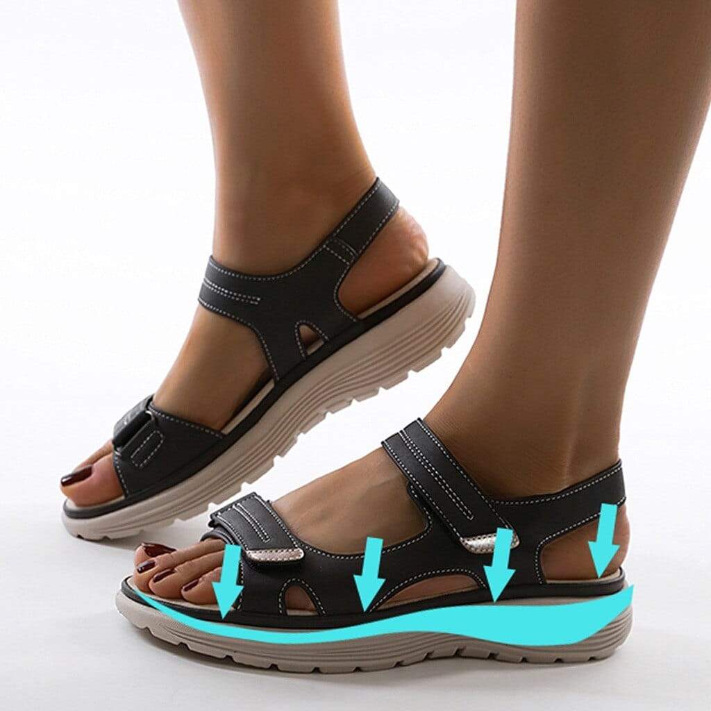 Mila | Supportive And Breathable Straps Open Toe Sandals 4
