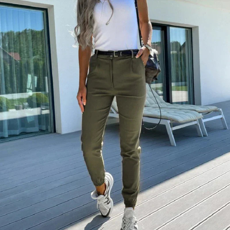 Mila | Women's Trousers Black Pants Flex Fit Elegant Style 4