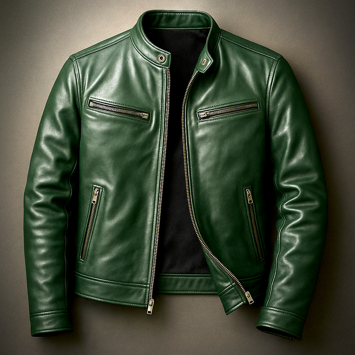 Milan | Timeless and robust vintage leather jacket 3